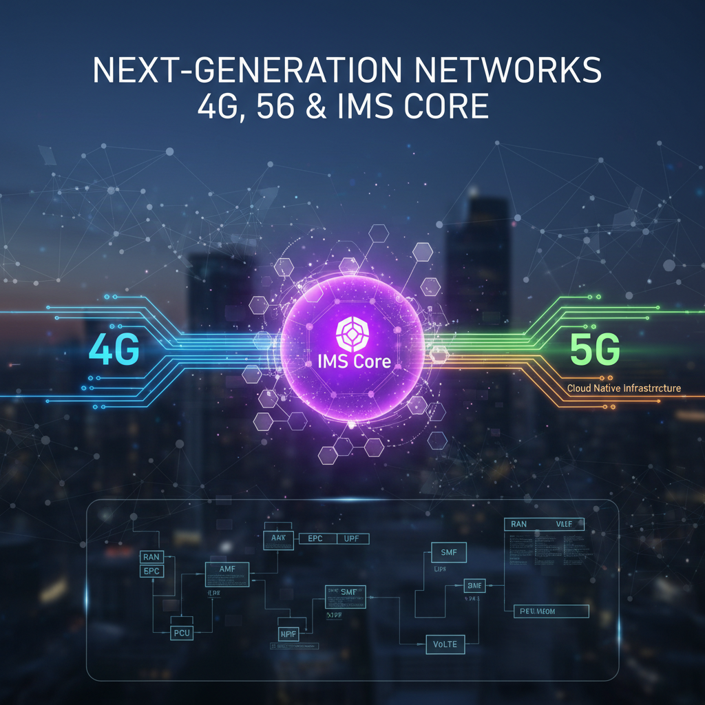 4G, 5G & IMS Core Networks